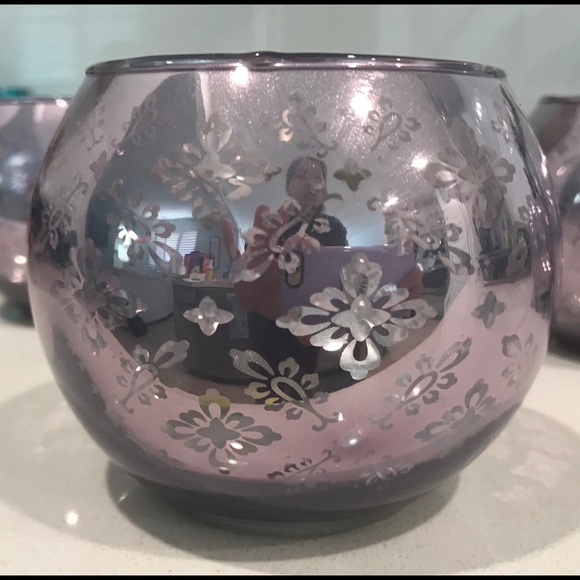 Large Glass Globe Votive Holder - Picture 2 of 5